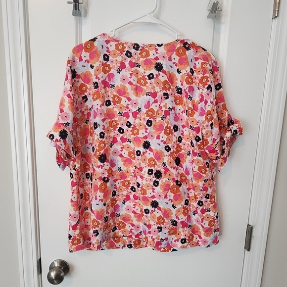 Linen Charter Club Luxury Linen Top Size Extra Large - Picture 2 of 5